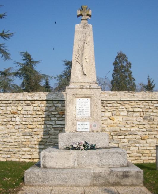 St Cassien monument aux morts